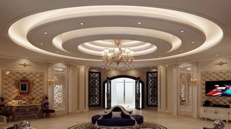 Gypsum False Ceiling Work